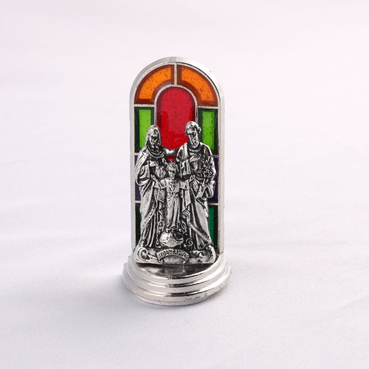 FREE Today: 6pcs/set Church Stained Glass Style Saint Icon Divine Grace Statue Dekstop Ornament