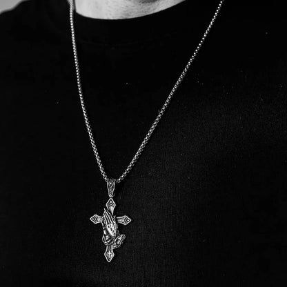 Praying Hands Necklace