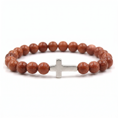 Free Today : Auburn Cross Bracelet