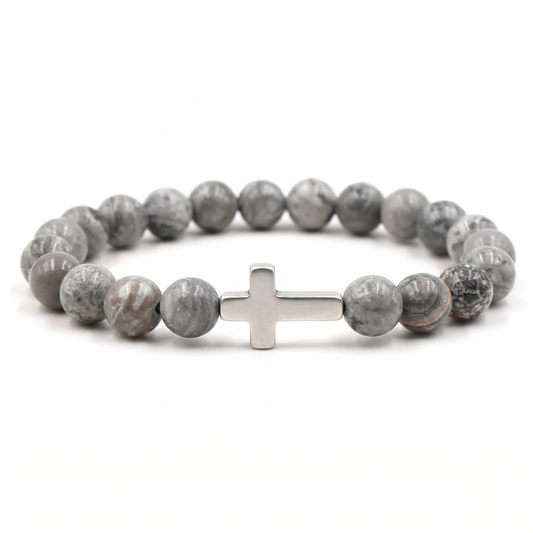 Misty Cross Bracelet
