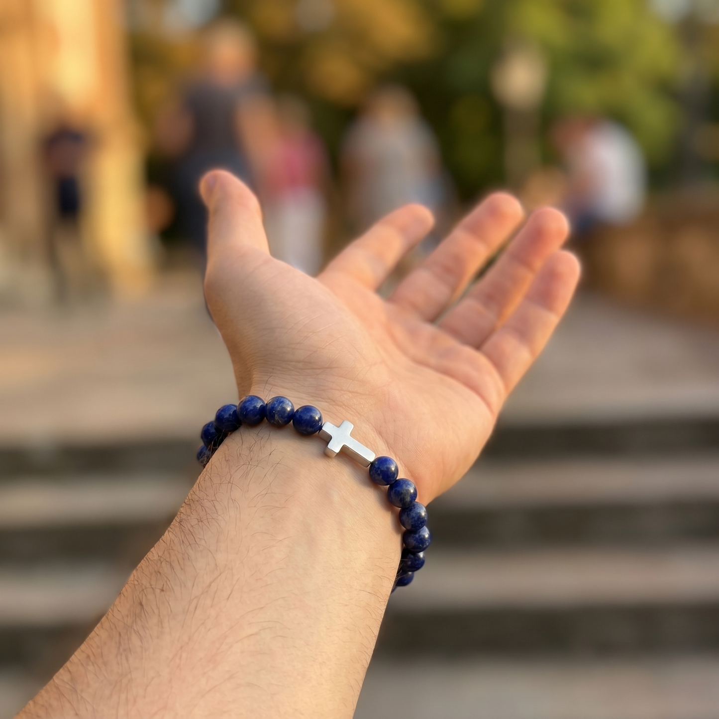 Free Today : Midnight Cross Bracelet