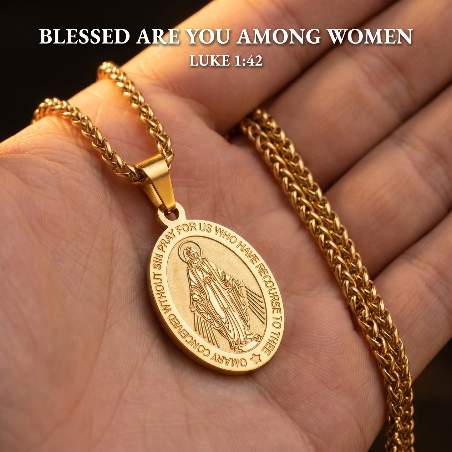 Miraculous Medal Necklace