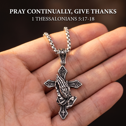 Praying Hands Necklace
