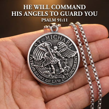 Archangel Shield Necklace