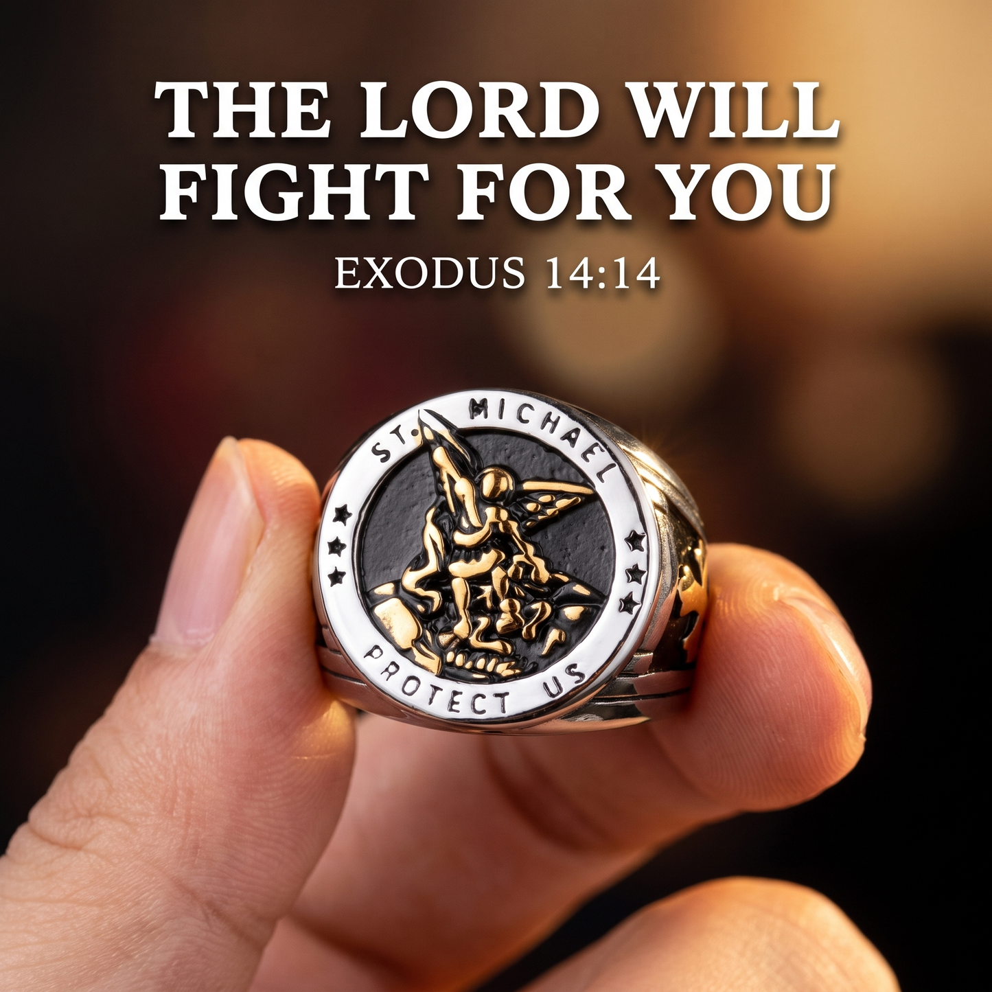 St. Michael Signet Ring