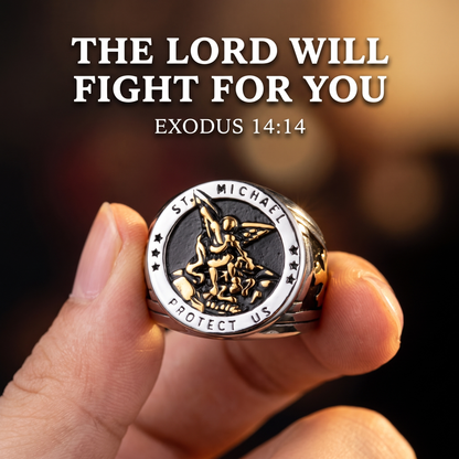 St. Michael Signet Ring
