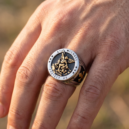 St. Michael Signet Ring