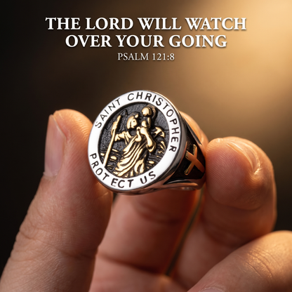 St. Christopher Signet Ring